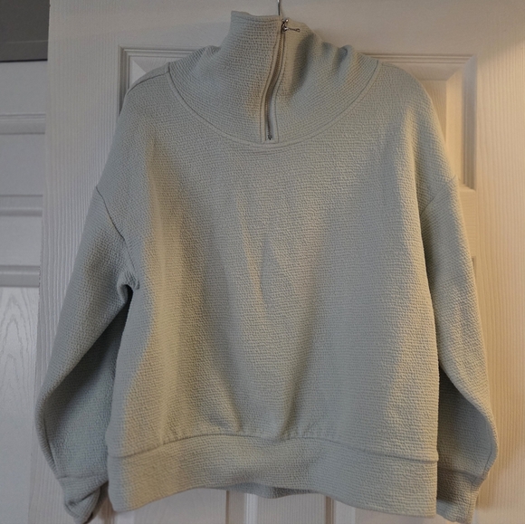 Calia Quarter-Zip Pullover - Light Blue - Picture 5 of 6